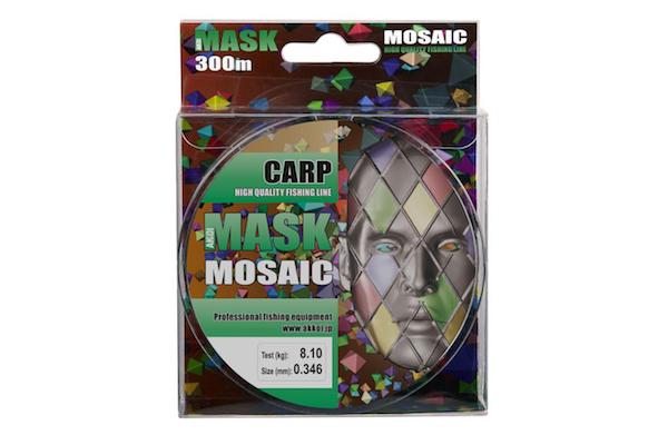 Леска монофильная Mask Carp 300 м / 0,309 мм / 7,4 кг / Akkoi