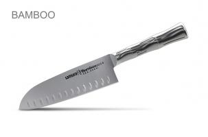 Нож кухонный японский шеф Сантоку (большой) Samura BAMBOO