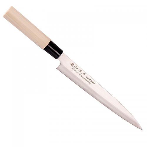 Нож кухонный Янагиба Satake "Traditional Line" 210мм, 801-546