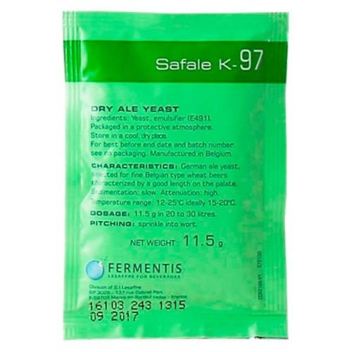Пивные дрожжи Fermentis "Safale K-97", 11,5 г