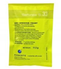 Пивные дрожжи Fermentis "Safale S-33", 11,5 г