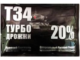 Спиртовые дрожжи Alcotec "Turbo T-34", 155 г