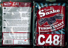 Турбо дрожжи Double Snake Turbo Yeast C 48 Turbo