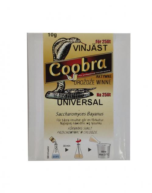 Дрожжи винные COOBRA JAST NEUTRAL, 10гр (универсальные)