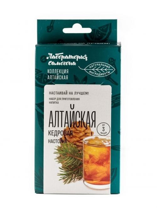 "Алтайская кедровая" настойка. Набор трав и специй. Box