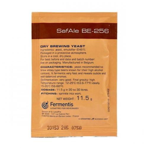 Пивные дрожжи Fermentis "Safale BE-256", 11,5 г