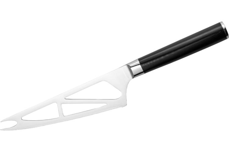 SM-0022/K Нож кухонный "Samura Mo-V" для мягкого сыра 138 мм, G-10
