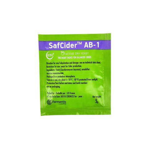 Дрожжи для сидра Fermentis "Safcider AB-1 ", 5 г