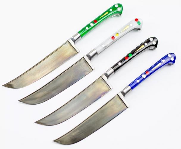 Пчак средний оргстекло нержавеющая сталь зелёный Пчак средний оргстекло нержавеющая сталь зелёный