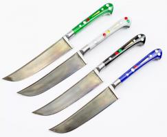 Пчак средний оргстекло нержавеющая сталь зелёный Пчак средний оргстекло нержавеющая сталь зелёный