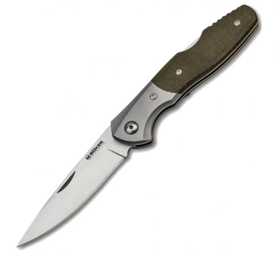 BK01SC079 Nice - нож складной, рук-ть сталь\микарта, клинок 440A