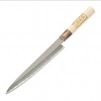 YTH-04 (704) Нож кухонный Янагиба 210/335мм, ст. Shirogami Ni-Mai.односторон. заточка, рук. магнолия