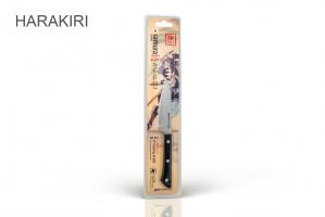 SHR-0011B/K Нож кухонный "Samura HARAKIRI" овощной 99 мм, коррозионно-стойкая сталь ,ABS пластик