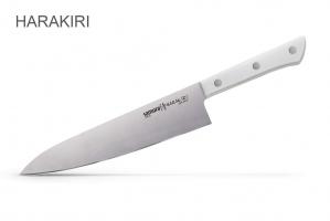 SHR-0085W/K Нож кухонный "Samura HARAKIRI" Шеф 208 мм, коррозионно-стойкая сталь, ABS пластик