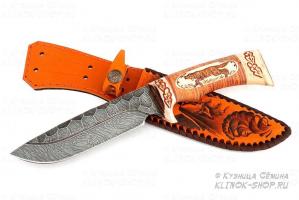 Нож Лорд.,дам.ст.,бер.,упор,кость Нож Лорд.,дам.ст.,бер.,упор,кость