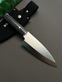 GS-10816 Нож туристический "DEBA" для разделки рыбы 165 мм/290 мм большой, 440C сталь, дерево пакка,