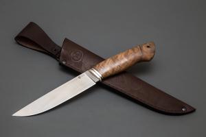 Нож Пантера, ст.VG-10, мельхиор, орех(кап)