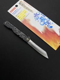 MZ-BK HHCWI-Black 75 Нож складной Higo color 3-х слойный 75мм черный