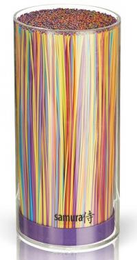 SKB-400V/16 Подставка универсальная для ножей "Samura", 225мм, акрил, прозрачная (фиолетовая) SKB-400V/16 Подставка универсальная для ножей "Samura", 225мм, акрил, прозрачная (фиолетовая)