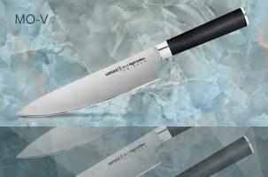 SM-0085/16 Нож кухонный "Samura Mo-V" Шеф 200 мм, G-10