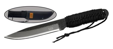 кованный нескл. нож хоз.-быт.с нейлон.чехлом K191