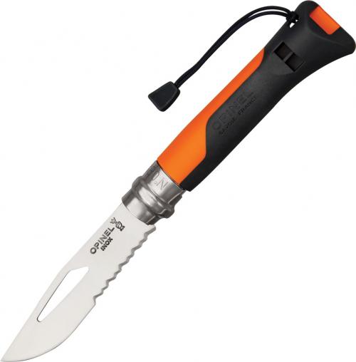 Нож Opinel OUTDOOR 8VRI (пластик/нержавеющая) оранжевый