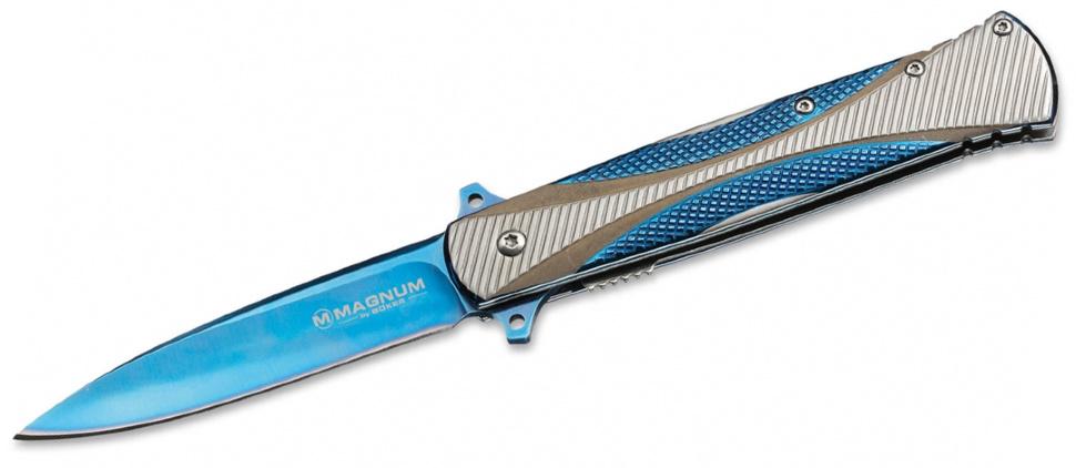 BK01LG114 SE Dagger Blue - нож складной, сталь 440А
