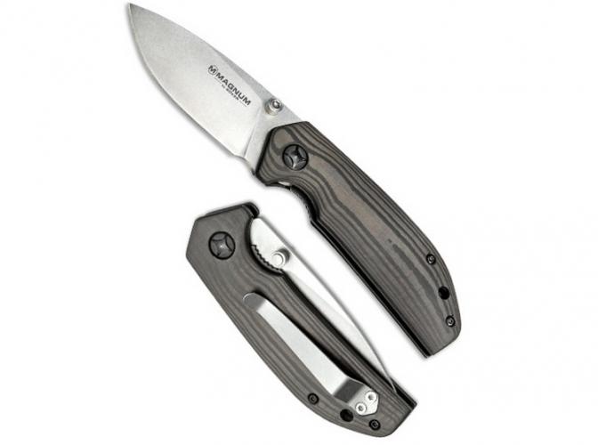 BK01LG437 Smoother - нож складной, сталь 440А, карбон