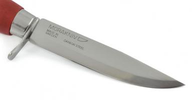 Нож Morakniv Classic 611, углеродистая сталь, рукоять из березы, цвет красный