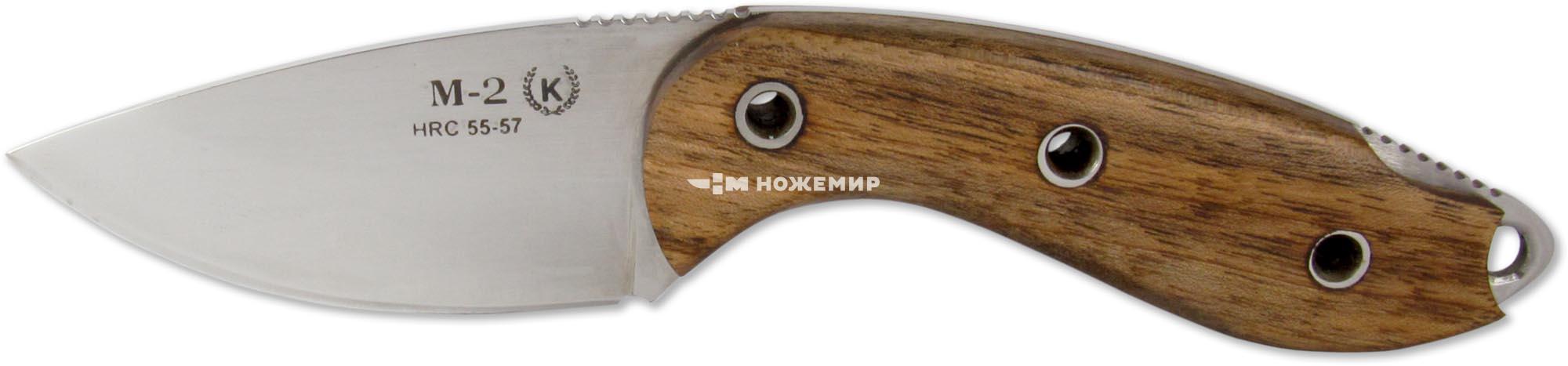 М-2-К (8031) Нож шкуросъёмный М-2 накладка (рукоять дерево) / Кизляр