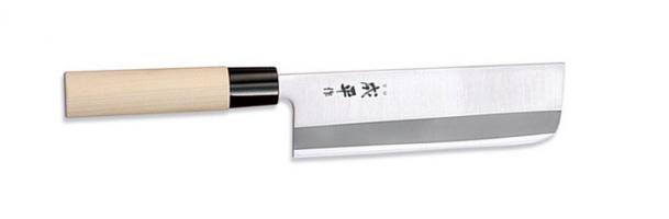 FC-80, Нож для овощей Fuji Cutlery Narihira, 160 мм, сталь Мо-V, рукоять дерево, #9000 (10225030/220413/0002953)