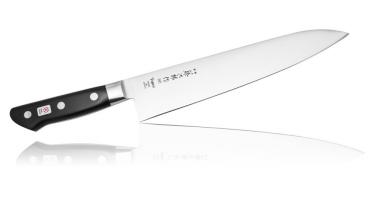 Нож Шеф Tojiro Western Knife, 210 мм, сталь VG10, 3 слоя, рукоять стабилизированная эко-древесина (10225030/220413/00029