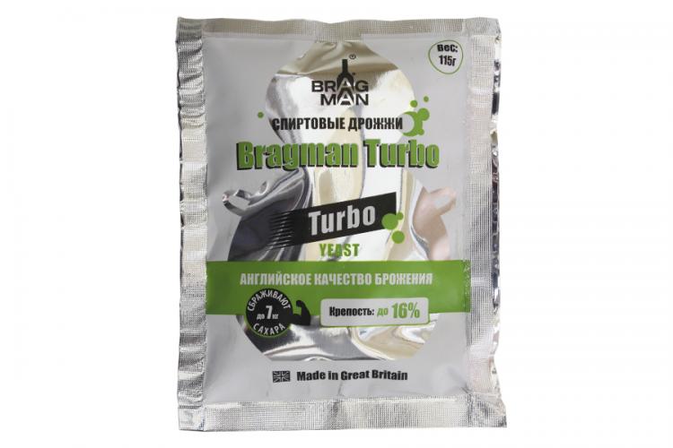 Турбодрожжи Bragman Turbo, 115гр